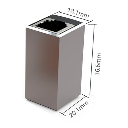 10Gbps RJ45 Female to Female in Line Coupler Cat8 / Cat7 / Cat6 / Cat5 Ethernet Cable Extender Adapter by buy2fix