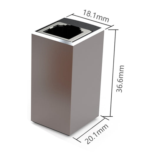 10Gbps RJ45 Female to Female in Line Coupler Cat8 / Cat7 / Cat6 / Cat5 Ethernet Cable Extender Adapter by buy2fix