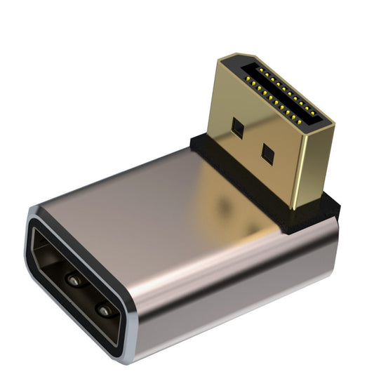 8K 60Hz PD1.4 Male Displayport to Female Displayport Adapter Converter, Angle:Up by buy2fix