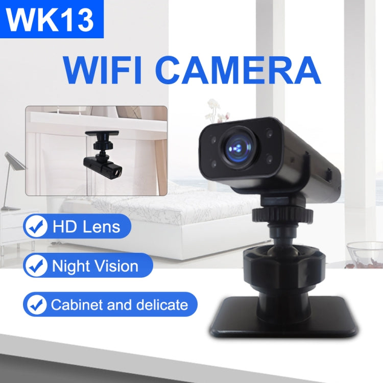 WK13 720P Smart Remote Wifi Camera Supports Infrared Night Vision(Black) - Wireless Camera by buy2fix | Online Shopping UK | buy2fix