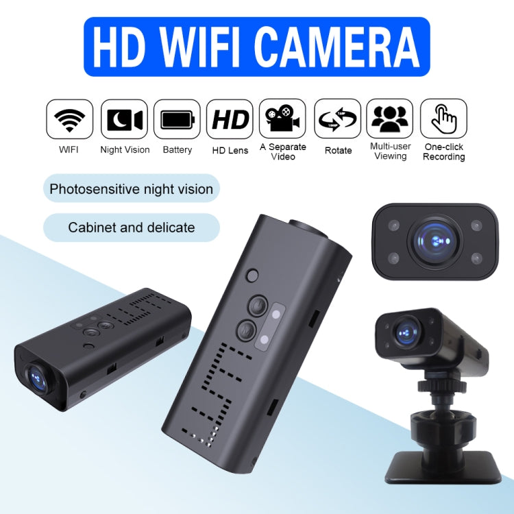 WK13 720P Smart Remote Wifi Camera Supports Infrared Night Vision(Black) - Wireless Camera by buy2fix | Online Shopping UK | buy2fix