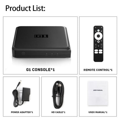 G1 Cortex-A55 Android 11 Quad-core CPU 4K HD Internet Set-top Box with Remote Control, 4GB+32GB(US Plug) - Others by buy2fix | Online Shopping UK | buy2fix