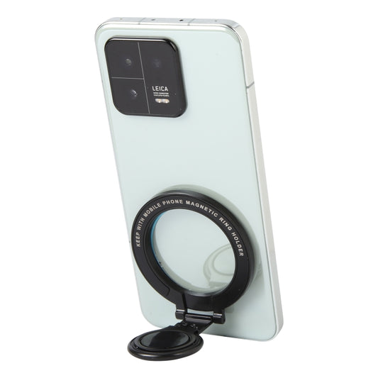 CPS-052 Magnetic Folding Phone Ring Holder(Black) - Ring Holder by buy2fix | Online Shopping UK | buy2fix