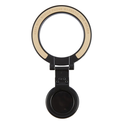 CPS-052 Magnetic Folding Phone Ring Holder(Beige) - Ring Holder by buy2fix | Online Shopping UK | buy2fix