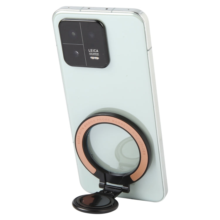 CPS-052 Magnetic Folding Phone Ring Holder(Pink) - Ring Holder by buy2fix | Online Shopping UK | buy2fix