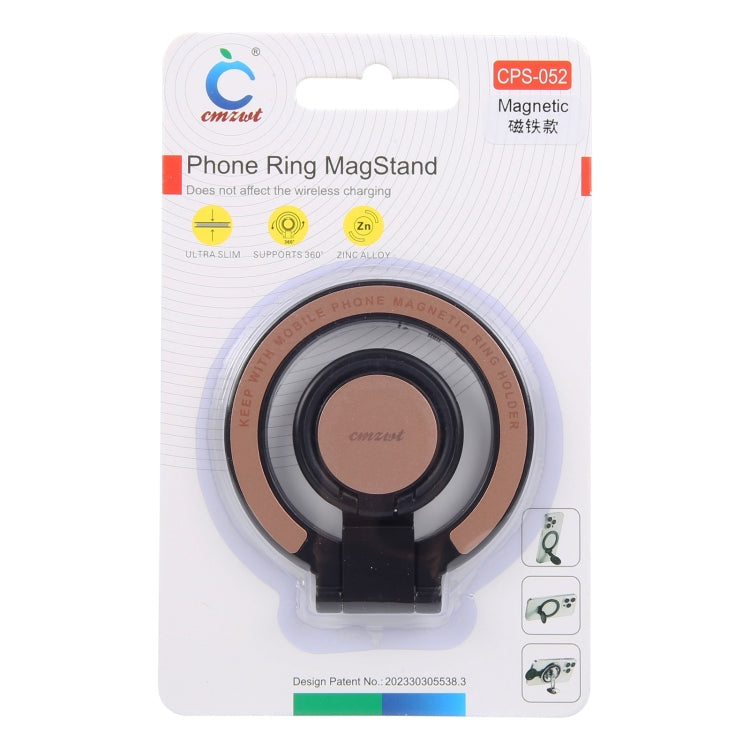 CPS-052 Magnetic Folding Phone Ring Holder(Pink) - Ring Holder by buy2fix | Online Shopping UK | buy2fix