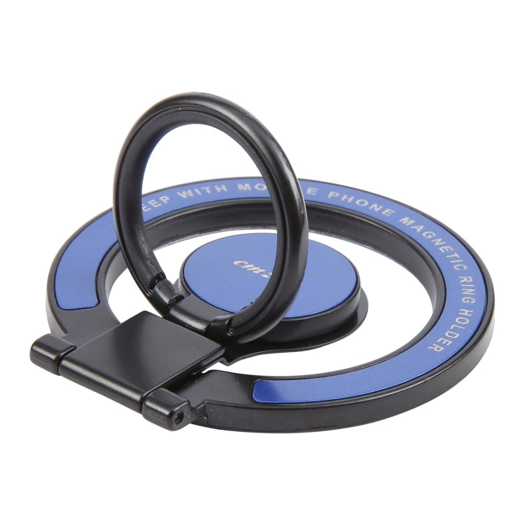 CPS-052 Magnetic Folding Phone Ring Holder(Blue) - Ring Holder by buy2fix | Online Shopping UK | buy2fix
