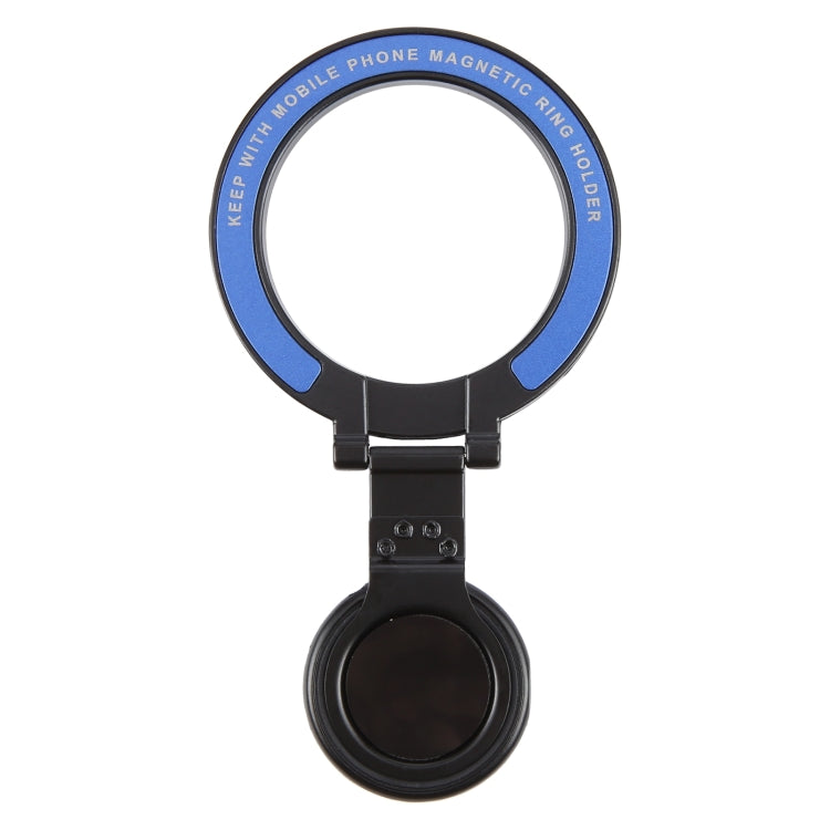 CPS-052 Magnetic Folding Phone Ring Holder(Blue) - Ring Holder by buy2fix | Online Shopping UK | buy2fix