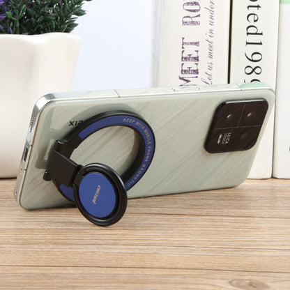 CPS-052 Magnetic Folding Phone Ring Holder(Blue) - Ring Holder by buy2fix | Online Shopping UK | buy2fix