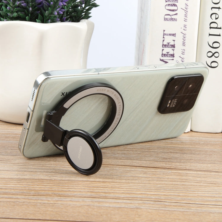 CPS-052 Magnetic Folding Phone Ring Holder(Silver) - Ring Holder by buy2fix | Online Shopping UK | buy2fix