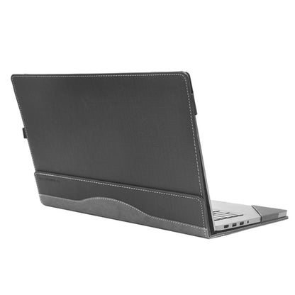 For Xiaomi Pro 15.6 2020 Laptop Anti-Drop Leather Protective Case(Grey) by buy2fix