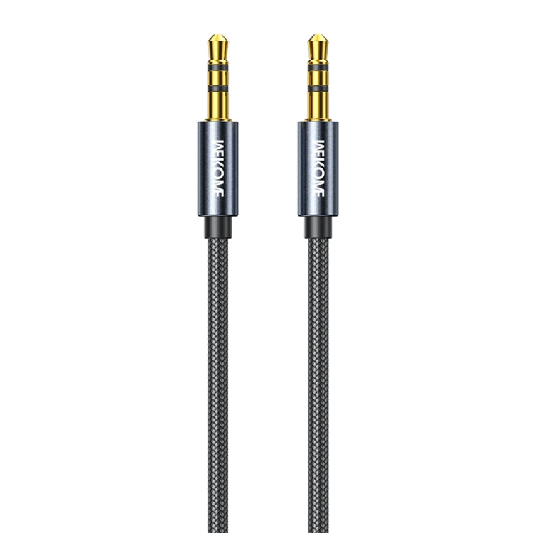 WK WDC-195 1m Geeker 3.5mm TRS AUX Audio Cable(Tarnish) - Cable & Splitter by WK | Online Shopping UK | buy2fix
