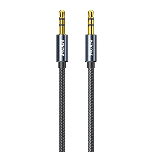 WK WDC-195 1m Geeker 3.5mm TRS AUX Audio Cable(Tarnish) - Cable & Splitter by WK | Online Shopping UK | buy2fix