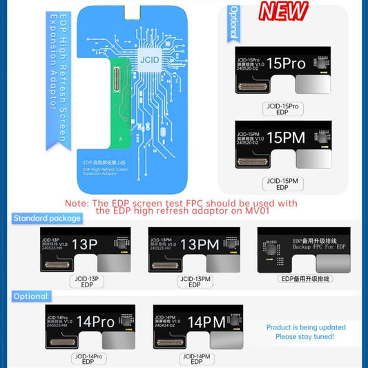 JCID EDP High-Refresh Screen Expansion Adaptor For iPhone/iPad - Test Tools by JCID | Online Shopping UK | buy2fix