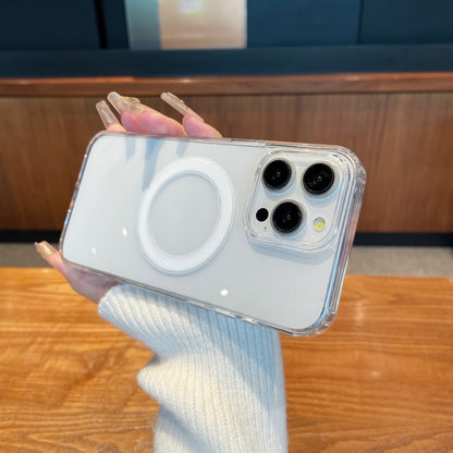 For iPhone Air Clear Acrylic TPU MagSafe Phone Case(Transparent) - iPhone Air Cases by buy2fix | Online Shopping UK | buy2fix