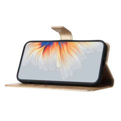 For iPhone Air Flower Embossed Leather Phone Case(Gold) - iPhone Air Cases by buy2fix | Online Shopping UK | buy2fix