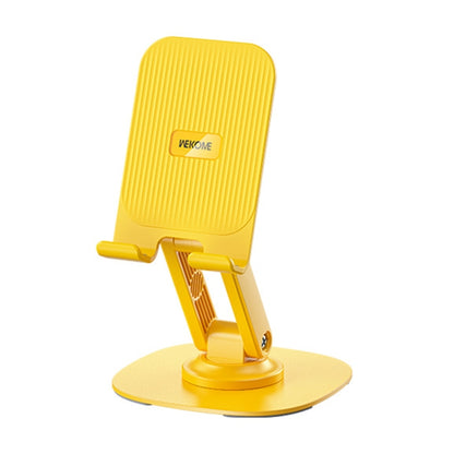 WEKOME WA-S103 Life Series Folding Rotating Desktop Holder(Yellow) - Desktop Holder by WK | Online Shopping UK | buy2fix