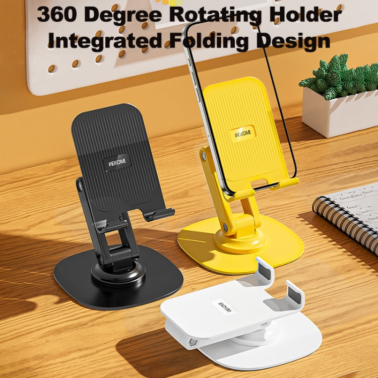 WEKOME WA-S103 Life Series Folding Rotating Desktop Holder(Black) - Desktop Holder by WK | Online Shopping UK | buy2fix