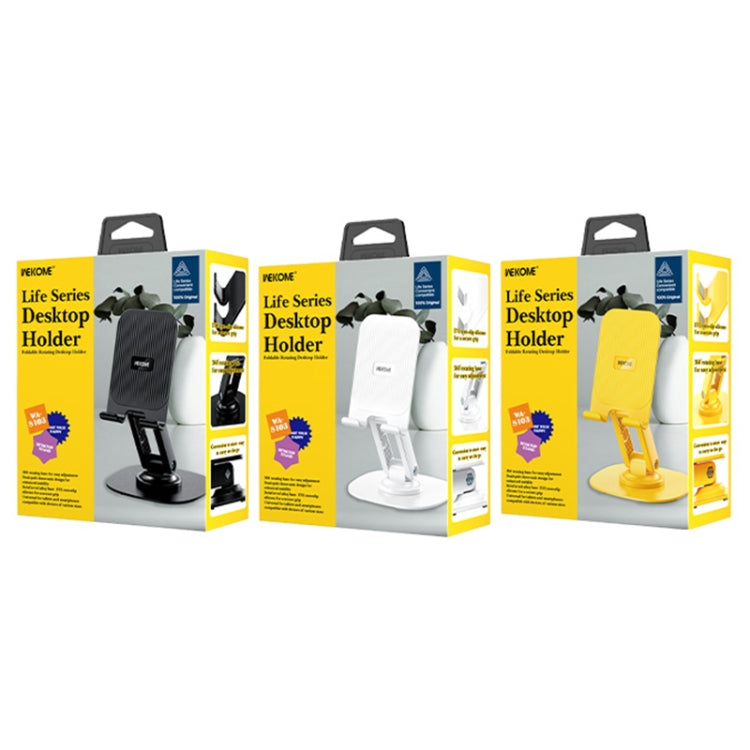 WEKOME WA-S103 Life Series Folding Rotating Desktop Holder(Black) - Desktop Holder by WK | Online Shopping UK | buy2fix
