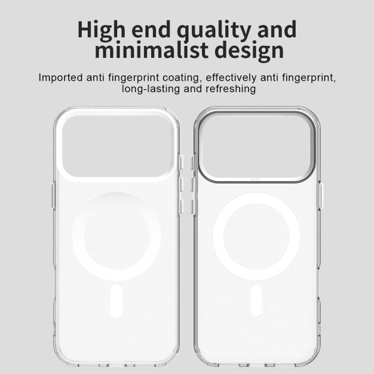 For iPhone 17 Pro Candy Magsafe PC Hybrid TPU Phone Case(White) - iPhone 17 Pro Cases by buy2fix | Online Shopping UK | buy2fix