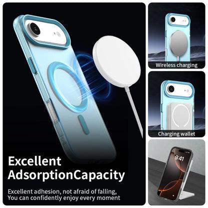 For iPhone Air Candy Magsafe PC Hybrid TPU Phone Case(Blue) - iPhone Air Cases by buy2fix | Online Shopping UK | buy2fix
