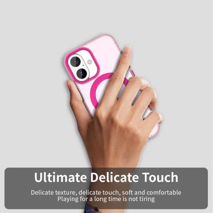 For iPhone 17 Candy Magsafe PC Hybrid TPU Phone Case(Red) - iPhone 17 Cases by buy2fix | Online Shopping UK | buy2fix