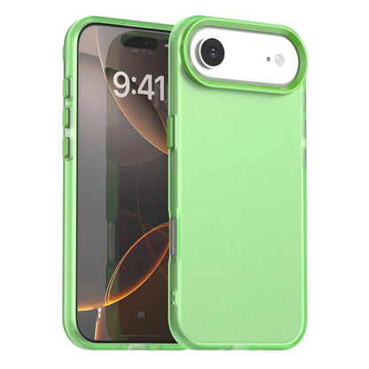 For iPhone Air Candy PC Hybrid TPU Shockproof Phone Case(Green) - iPhone Air Cases by buy2fix | Online Shopping UK | buy2fix