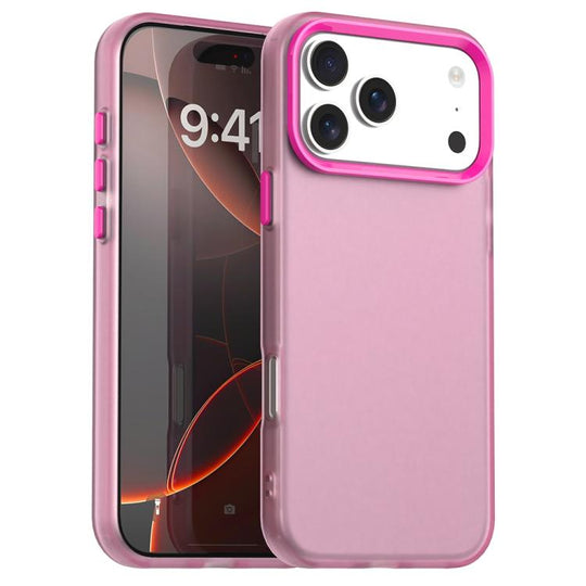 For iPhone 18 Pro Candy PC Hybrid TPU Shockproof Phone Case(Red)