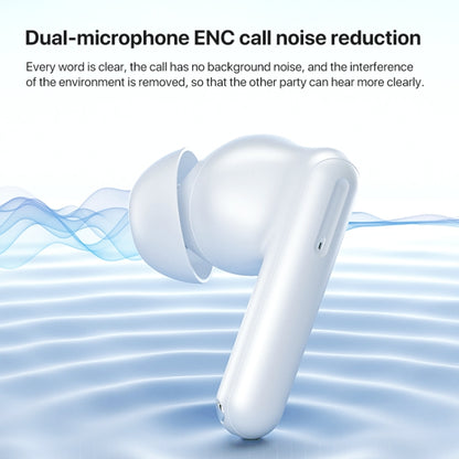 WEKOME Beluga S12 Audyhle ENC Noise Reduction Wireless Earphones with Smart Color Screen(Black) - Bluetooth Earphone by WK | Online Shopping UK | buy2fix