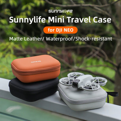 For DJI Neo Sunnylife Body Storage Case Box Suitcase(Orange) - Cases & Bags by Sunnylife | Online Shopping UK | buy2fix
