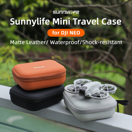For DJI Neo Sunnylife Body Storage Case Box Suitcase(Orange) - Cases & Bags by Sunnylife | Online Shopping UK | buy2fix