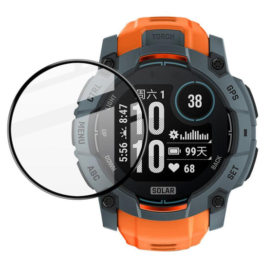 For Garmin Instinct 3 Solar 45mm  imak Plexiglass HD Watch Protective Film
