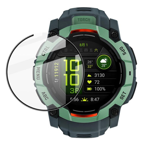For Garmin Instinct 3 Solar 50mm imak Plexiglass HD Watch Protective Film