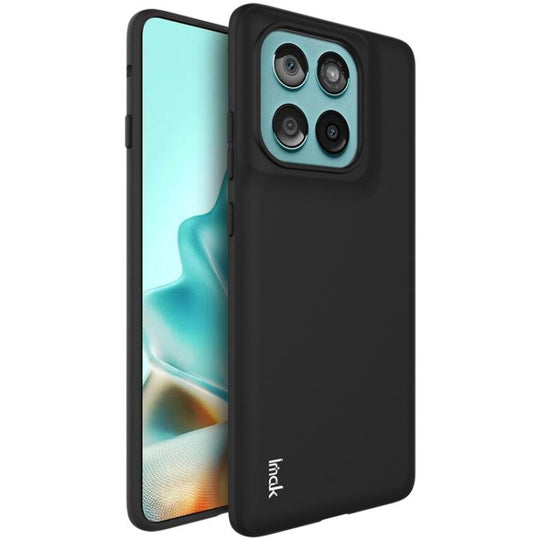 For Motorola Edge 5G 2025 IMAK UC-3 Series Shockproof Frosted TPU Phone Case(Black)
