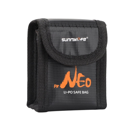 For DJI Neo Sunnylife Battery Explosion-proof Safe Bag Protective Li-Po Safe Bag(For 2pcs Batteries) - Cases & Bags by Sunnylife | Online Shopping UK | buy2fix