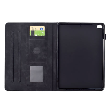 For iPad Pro 9.7 / 9.7 2018 / 2017 Cats Embossed Leather Smart Tablet Case(Black) - iPad 9.7 (2018) & (2017) Cases by buy2fix | Online Shopping UK | buy2fix