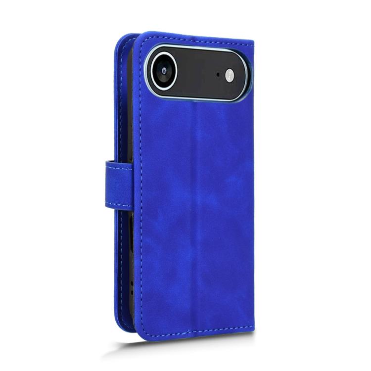 For iPhone Air Skin Feel Magnetic Flip Leather Phone Case(Blue) - iPhone Air Cases by buy2fix | Online Shopping UK | buy2fix