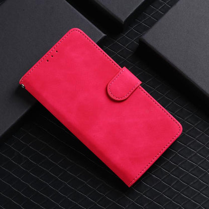 For iPhone Air Skin Feel Magnetic Flip Leather Phone Case(Rose Red) - iPhone Air Cases by buy2fix | Online Shopping UK | buy2fix