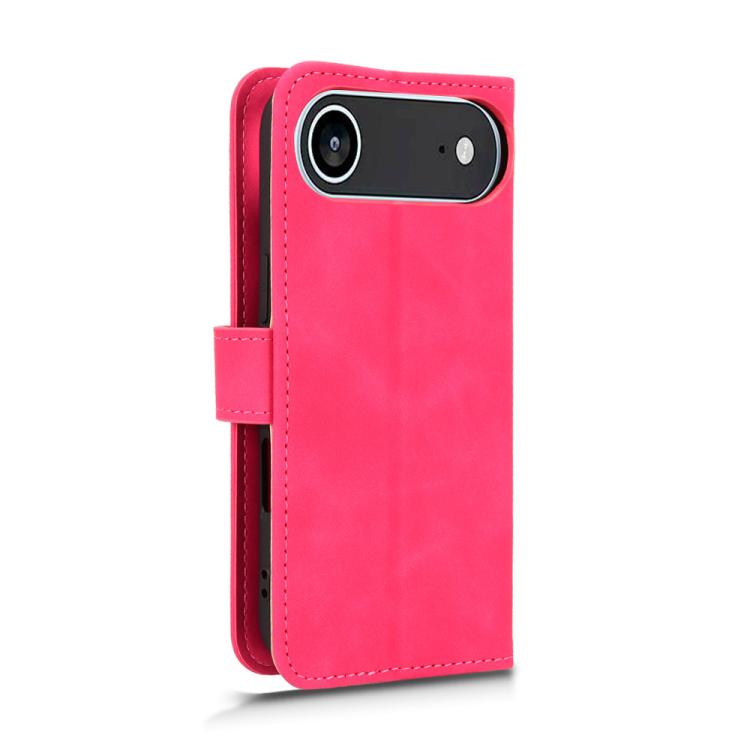 For iPhone Air Skin Feel Magnetic Flip Leather Phone Case(Rose Red) - iPhone Air Cases by buy2fix | Online Shopping UK | buy2fix
