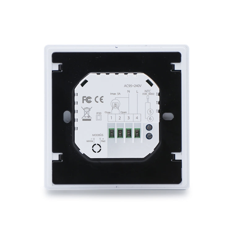 BHT-009GALW-MT Water Heating WiFi Smart Home LED Thermostat with Matter(White) - Thermostat & Thermometer by buy2fix | Online Shopping UK | buy2fix