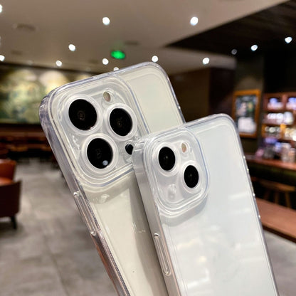 For iPhone Air Angel Eye Straight Edge Full Cover TPU Phone Case(Transparent) - iPhone Air Cases by buy2fix | Online Shopping UK | buy2fix