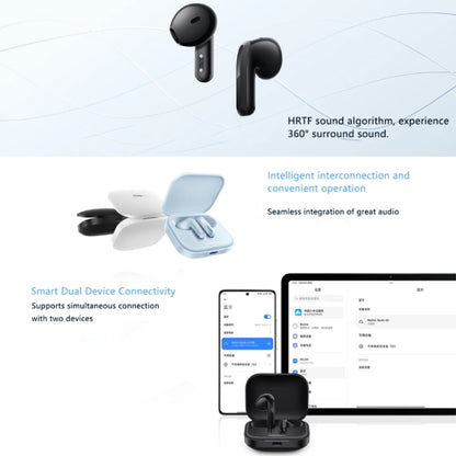 Original Xiaomi Redmi Buds 6S In-ear True Wireless Earbuds(Black) - In Ear Wired Earphone by Xiaomi | Online Shopping UK | buy2fix