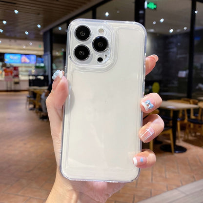 For iPhone 16e Space TPU Shockproof Phone Case(Transparent) - iPhone 16e Cases by buy2fix | Online Shopping UK | buy2fix