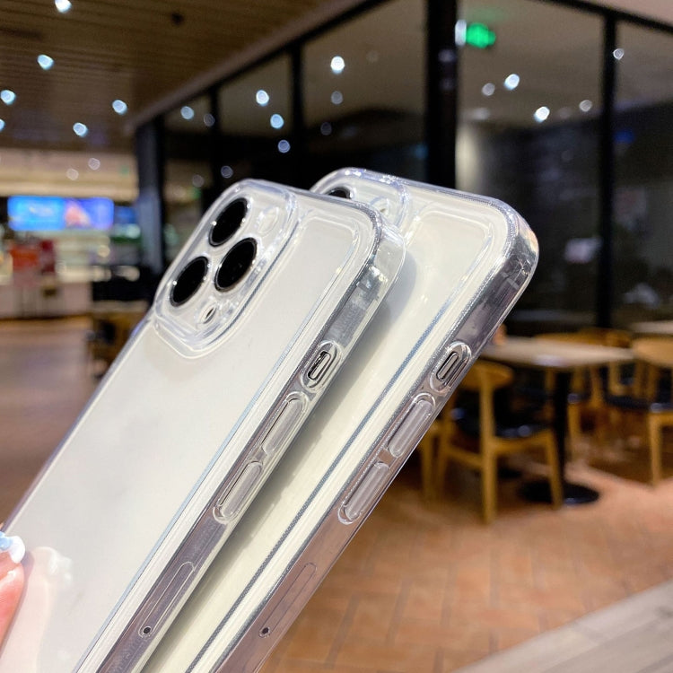 For iPhone 16 Pro Max Space TPU Shockproof Phone Case(Transparent) by buy2fix