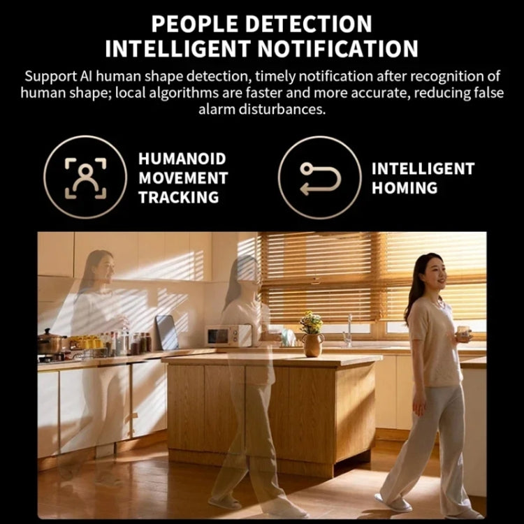 Original Xiaomi Smart Camera C700 4K 360 Viewing Angle Full-Color Night Vision AI Camera, Plug:US Plug - Wireless Camera by Xiaomi | Online Shopping UK | buy2fix