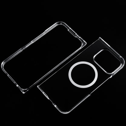 For Google Pixel 9 Pro Fold UV Transparent MagSafe PC Shockproof Phone Case by buy2fix