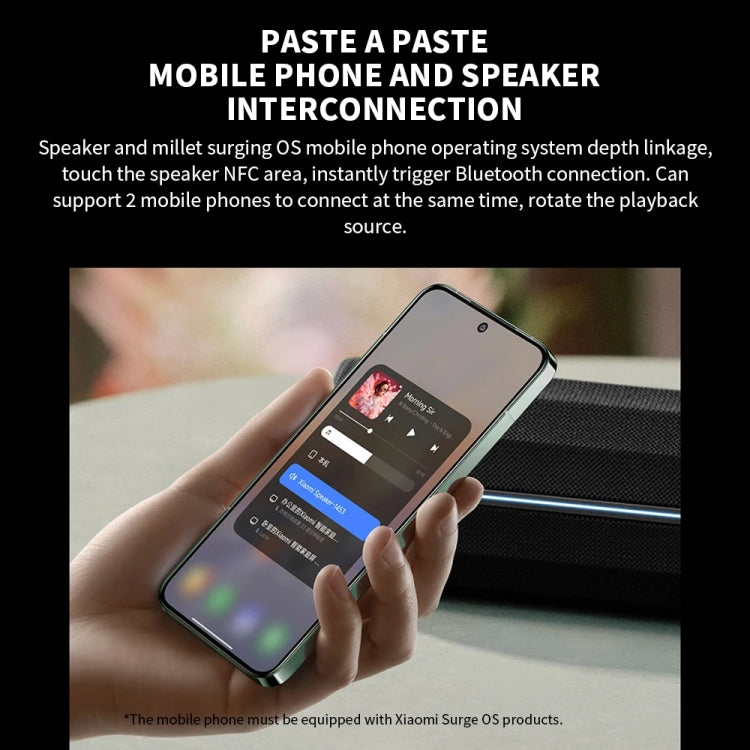 Xiaomi Bluetooth Speaker Support NFC Connection & Bluetooth Call(Black) - Desktop Speaker by Xiaomi | Online Shopping UK | buy2fix