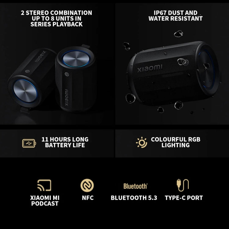 Xiaomi Bluetooth Speaker Mini Support NFC Connection(Light Coffee) - Desktop Speaker by Xiaomi | Online Shopping UK | buy2fix