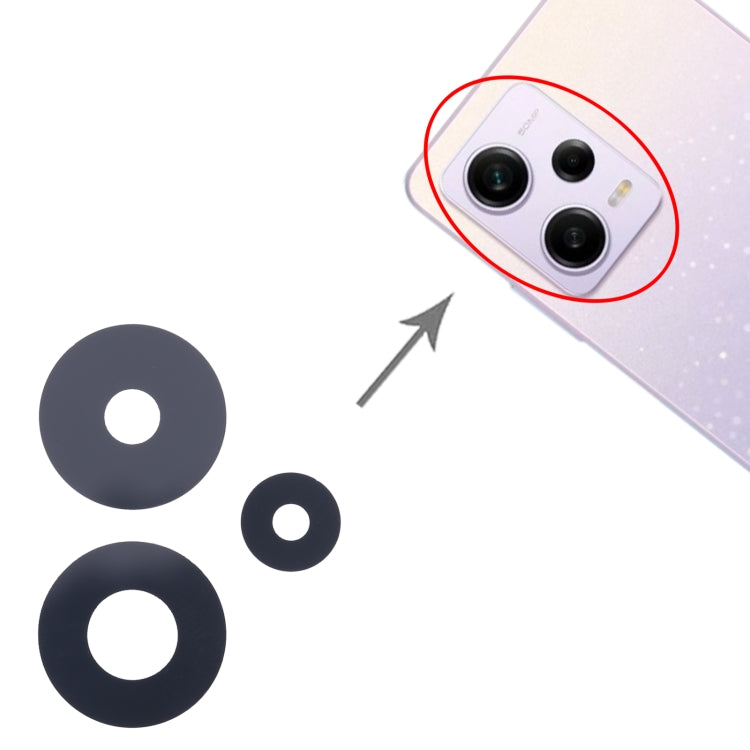 For Xiaomi Redmi Note 13 Pro 5G 10pcs Back Camera Lens by buy2fix