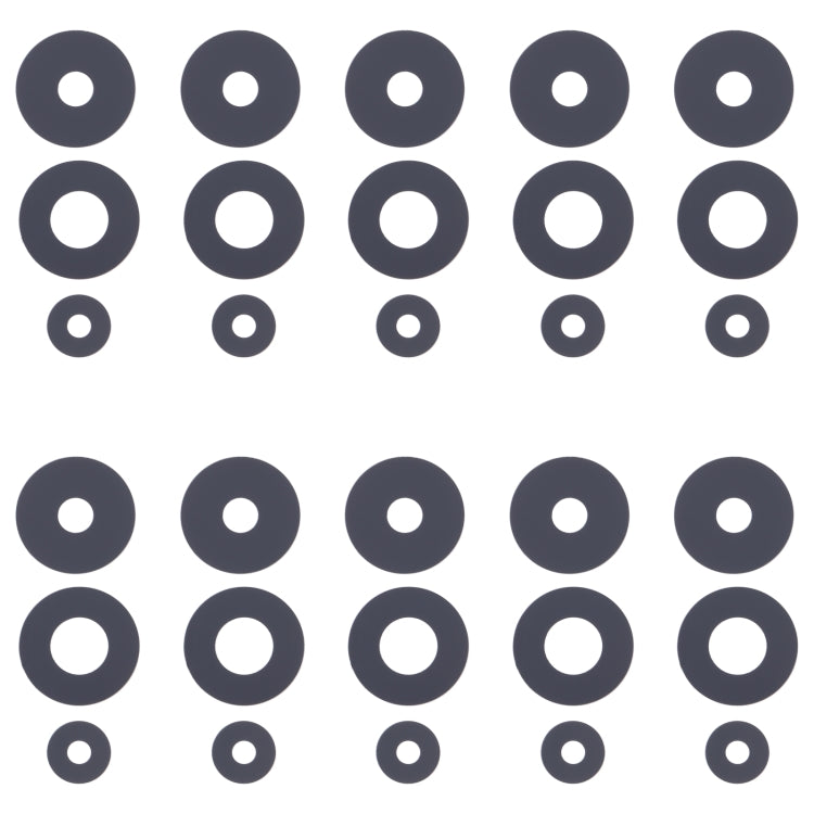 For Xiaomi Poco X6 10pcs Back Camera Lens by buy2fix